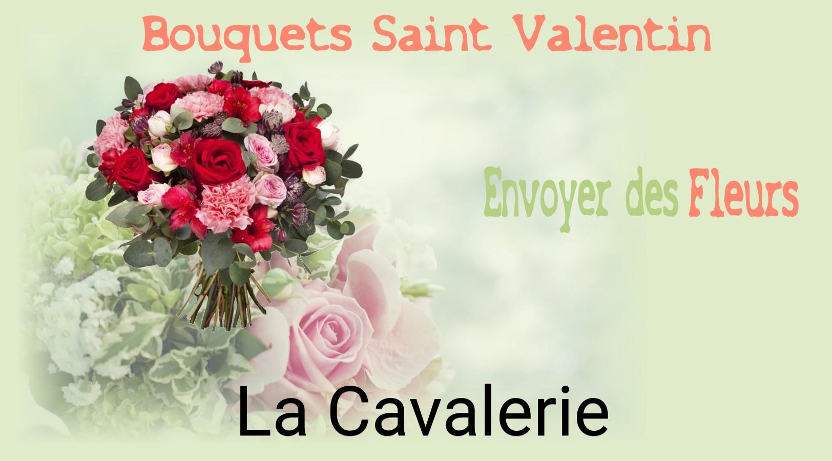 Roses de Saint-Valentin livrées à La Cavalerie